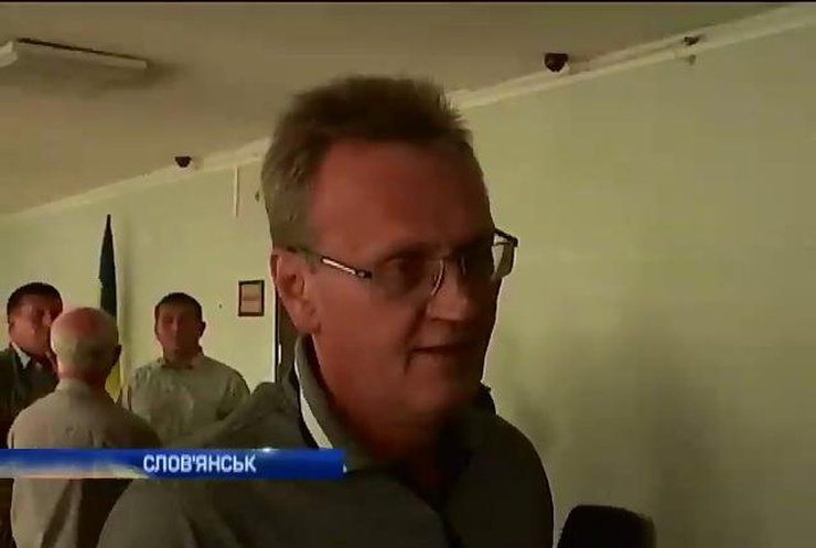 Секретар міськради Слов'янська піймався на співпраці з терористами (відео)