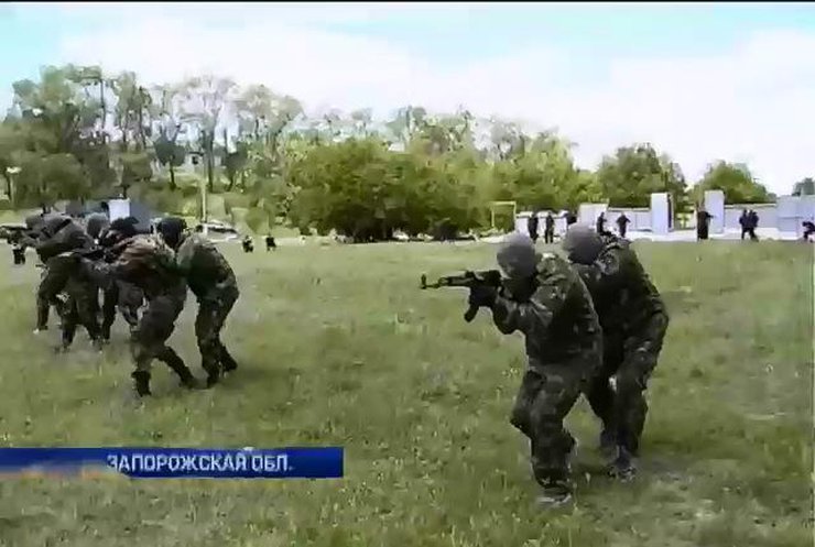 Батальон "Скиф" из Запорожья отправляется на Донбасс