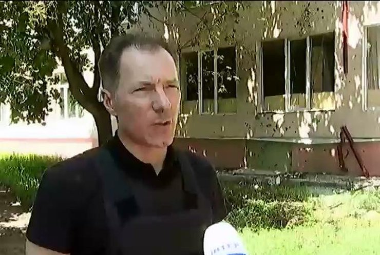 Николай Рудьковский пообещал восстановить школу в Славянске