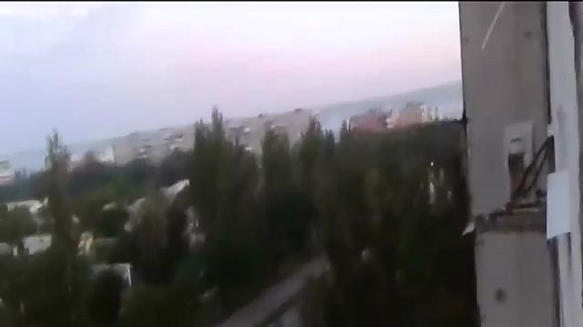 Жилые районы Северодонецка обстреляны минометным огнем (видео)