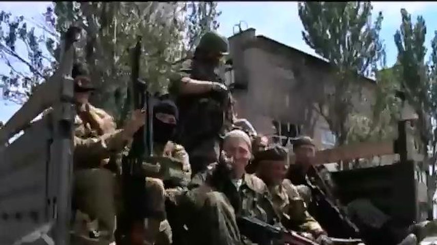 На крыше жилого дома в Северодонецке  установили гранатометы