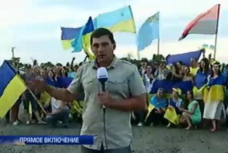 В освобожденный Северск возвращаются жители (видео)