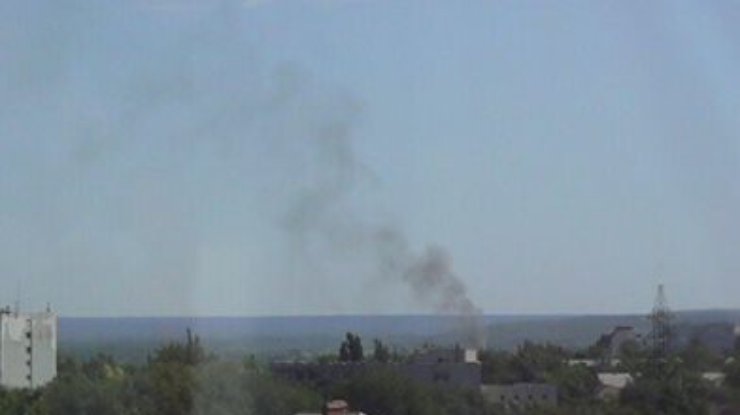 В Луганске продолжают стрелять, несмотря на освобождение аэропорта