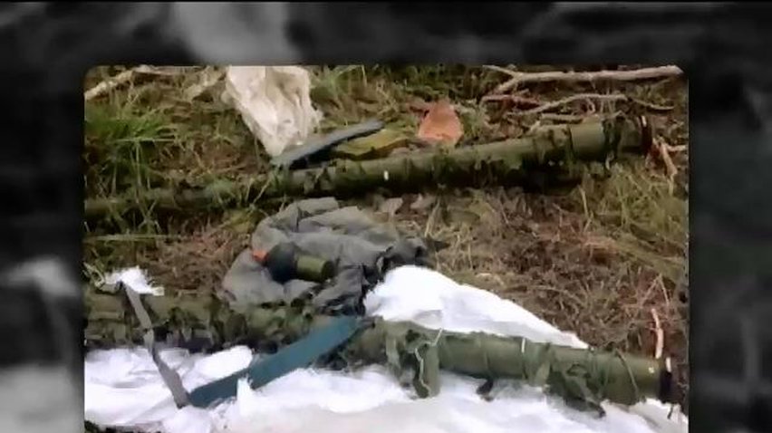 На Харківщині  СБУ виявили склад зброї терористів