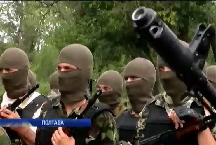 Спецпідрозділ міліції з Полтави вирушив до зони бойових дій