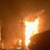 В Донецке всю ночь горел химзавод из-за снаряда (видео)