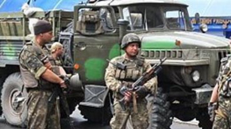 В захваченном Лисичанске милиционеры даже не пытались противостоять террористам