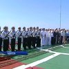 В Одессе скромно отметили день флота (видео)
