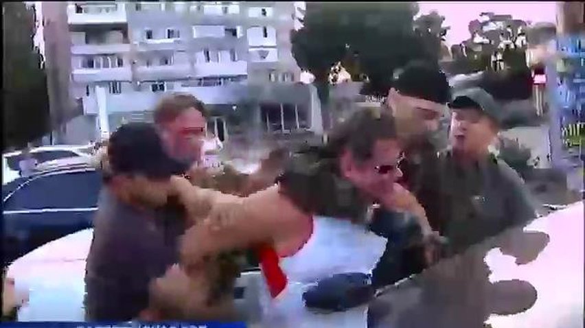 СБУ в Бердянске могли обстрелять из-за задержания мэра Стаханова (видео)