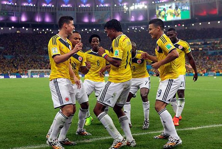 Колумбія бере приклад з футболістів: танцюють "сальса-шок"