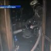У пожежі в гаражному кооперативі Харкова мало не загинув автовласник