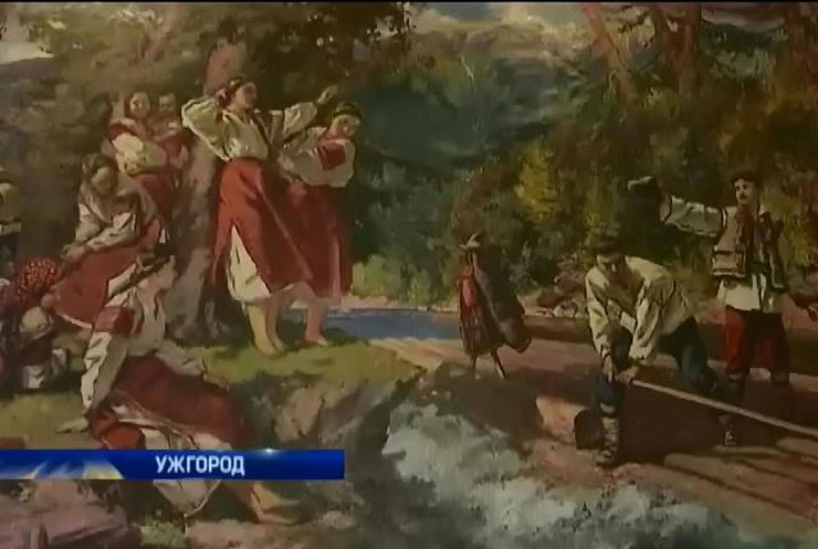 На Закарпатті підробку відомої картини хотіли продати за 80 тисяч доларів (відео)
