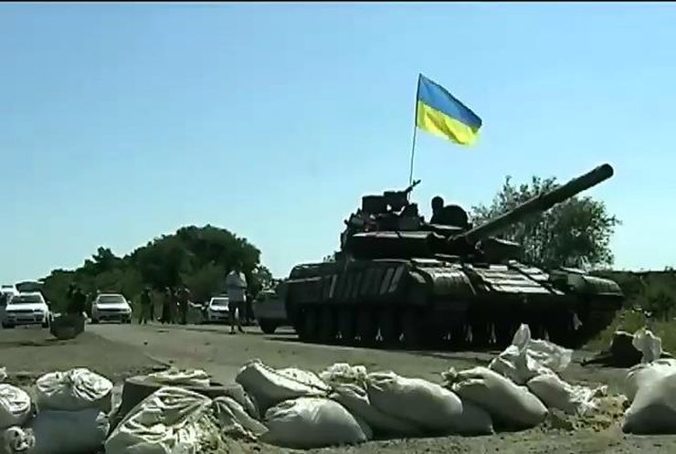 З полону терористів звільнили 5 українських танкістів