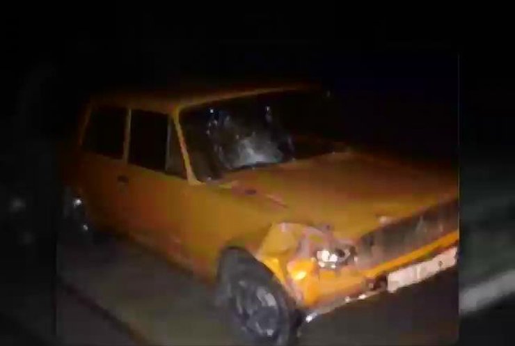 На Житомирщине милиционер сбил семью и пытался сбежать (видео)