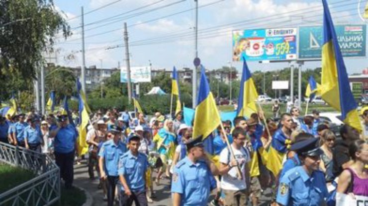 В Харькове проходит митинг против мэра Геннадия Кернеса (фото)