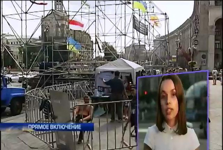 На Майдана после очистки останется одна баррикада (видео)