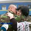 Во Львове солдат 24 и 79 бригад встречали под гимн Украины (видео)