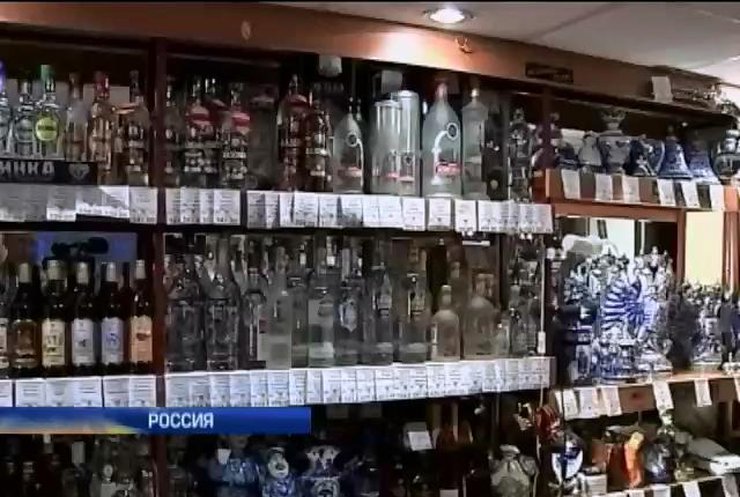Россия отказывается от украинского алкоголя