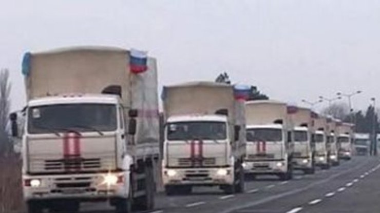 Гуманитарный конвой Путина намерен зайти в Луганск через подконтрольный террористам погранпункт