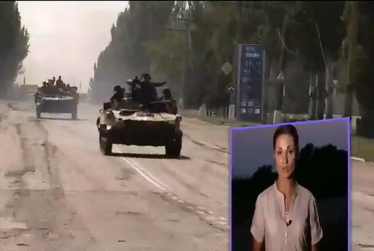 Силы АТО освободили Углегорск и Новосветловку от террористов (видео)