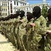 Із Києва в зону АТО вирушили новобранці "Азова"