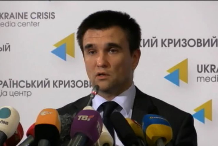 Росія не хоче зупинитяти постачання бойовиків в Україну - Клімкін