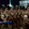 На репетиции парада по Майдану проехали "Грады"