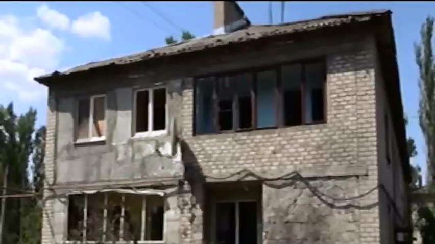 Терористи стріляють по Червоному партизану з автоматичного міномета