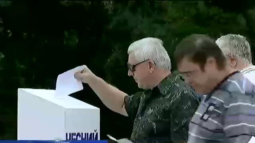 На импровизированном голосовании партия "Солидарность" оказалась в лидерах