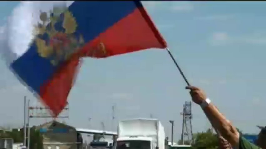 Гуманітарним конвоєм керує військовий російський генерал (відео)