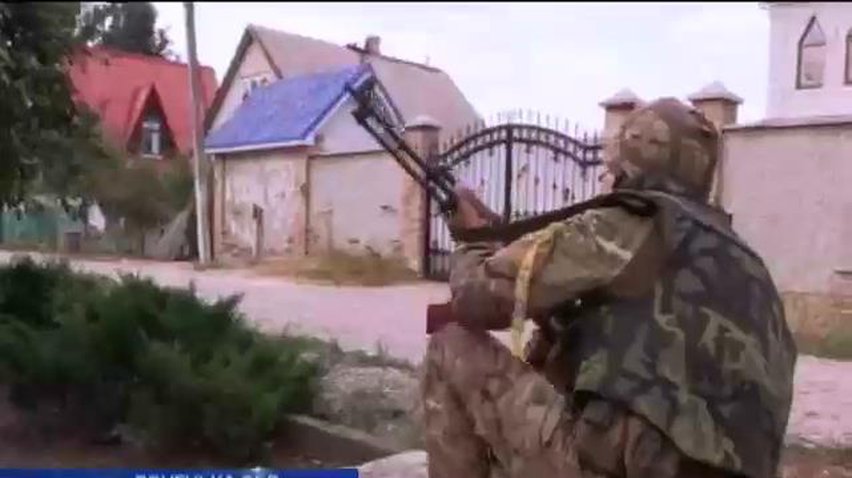 Правий сектор годинами веде мінометні дуелі з терористами (відео)