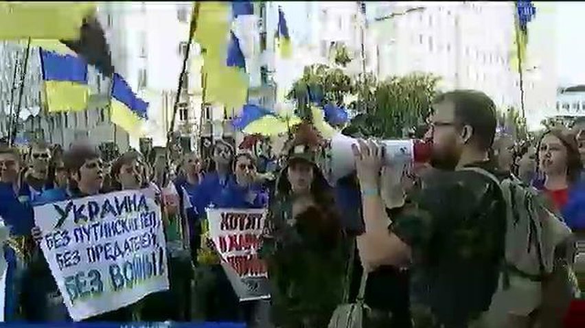 200 харків’ян вимагали відставки Кернеса та Добкіна (відео)