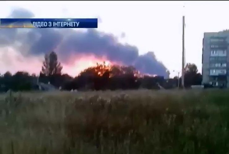 У Макіївці через обстріл "ГРАДами" загорівся Ясинівський коксохімічний завод