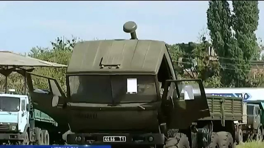 У Черкасах сформували батальйон із 400 водіїв-далекобійників
