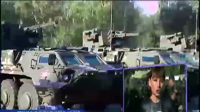 Військова техніка з параду на День незалежності рушила на Донбас