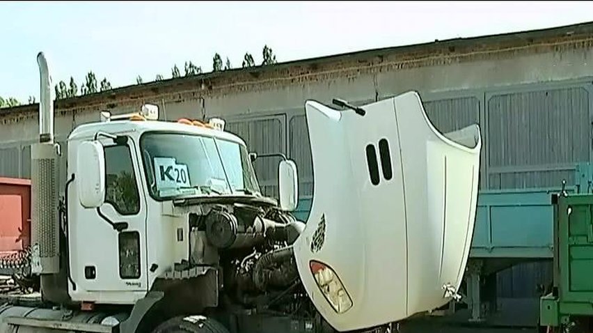 В Черкассах бойцы автобатальона готовятся к отправке на восток (видео)