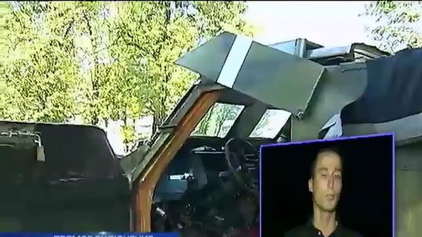 Волонтеры собрали броневик для батальона "Киевская Русь" (видео)