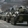 В Донецкой области движется колонна из 100 единиц военной техники
