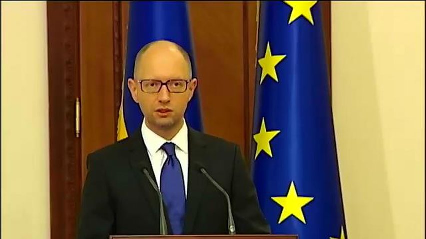 Яценюк рассказал о планах Росии перекрыть газ Европе