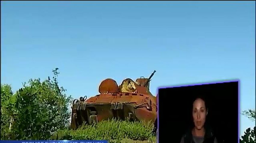 Авиация уничтожила колонну российской техники под Луганском (видео)