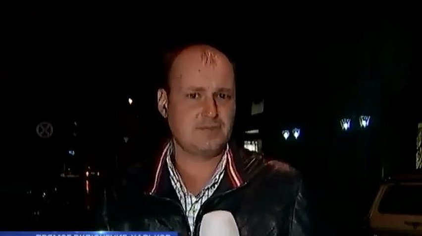Харьковчане устроили митинг у российского посольства (видео)