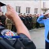 Вернувшихся из Донбасса милиционеров встречали как героев (видео)