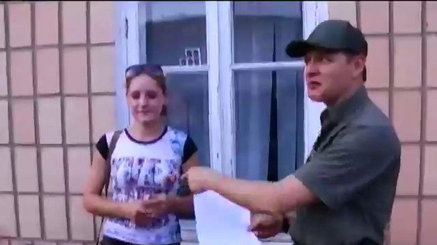 В добровольческий батальон "Айдар" приняли гражданку России