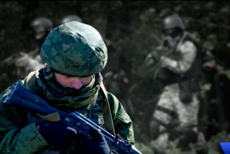 Россияне на Донбассе выполняют роль щита для террористов - батальон "Азов"