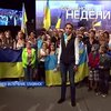 Славянск приветствовал Киев: "Слава Украине!"