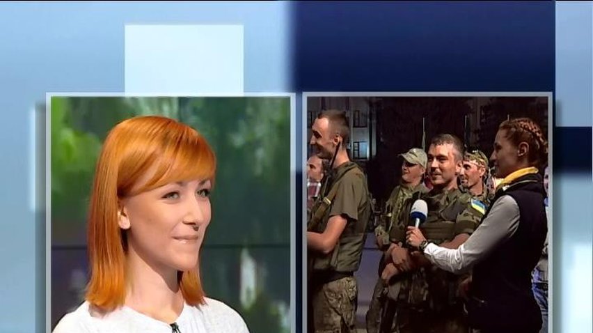 Родные и близкие передали привет защитникам Славянска (видео)