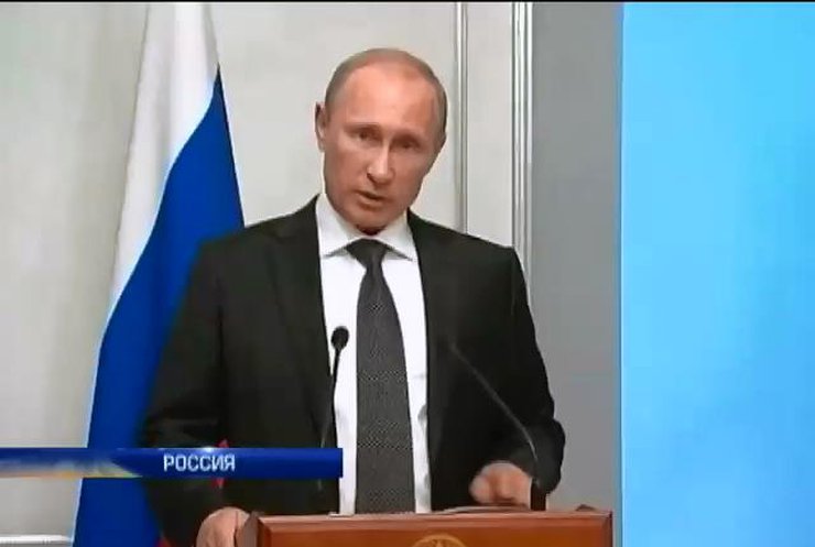 Путин предлагает отвести украинскую армию от огневых рубежей