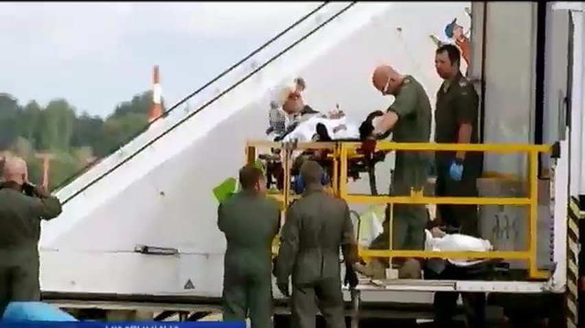 Важкопоранених бійців із Іловайська доправили до Німеччини на лікування