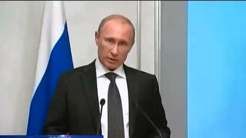 Путин предлагает отвести украинскую армию от огневых рубежей