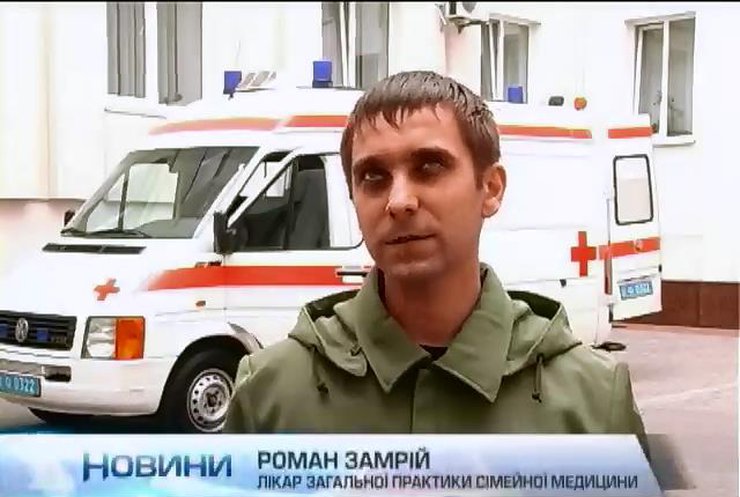 Правоохоронці Хмельниччини отримали сучасну швидку з Німеччини (відео)